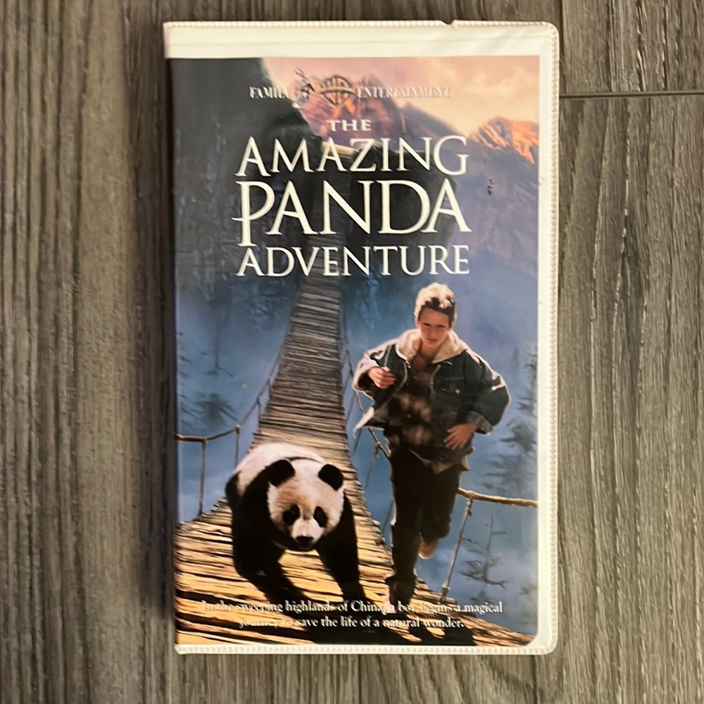 The Amazing Panda Adventure VHS